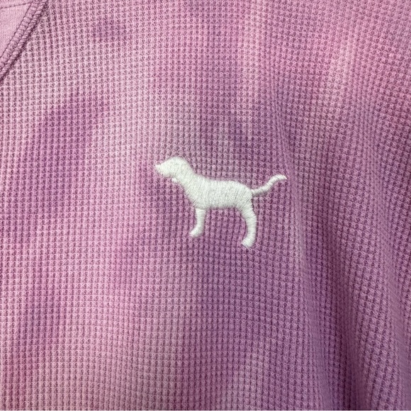 Victoria’s Secret PINK Custom Bleach Dyed Thermal - Picture 3 of 6